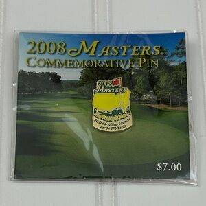 Masters 2008 Commemorative Pin - #8 Yellow Jasmine